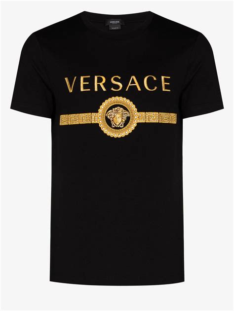 versace shirt black